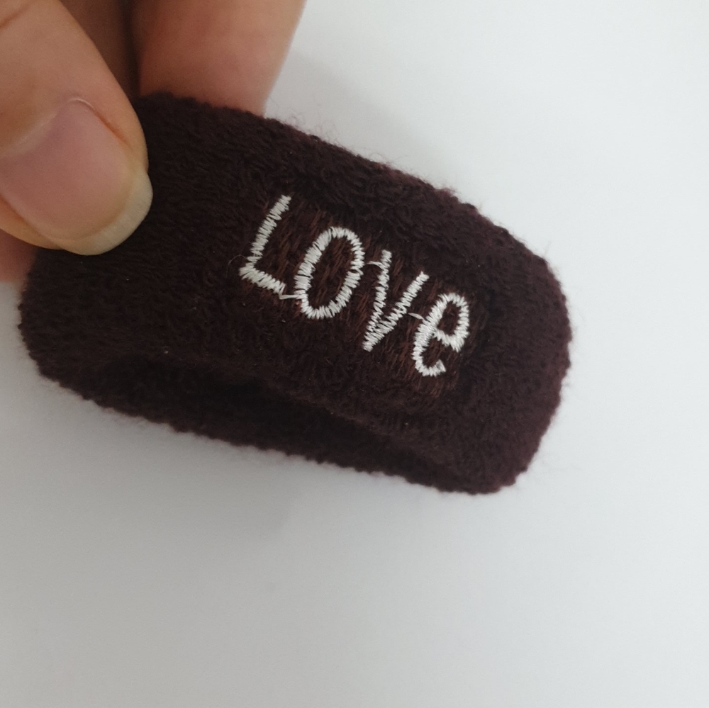 Hair Ties, baby , Brown